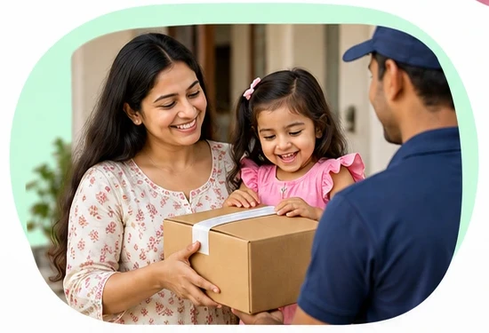 Delivery to Happy Customers